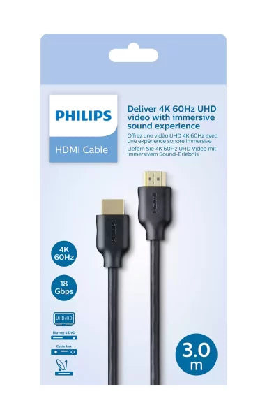 3 Meter 4K HDMI Cable Philips SWV5531/40