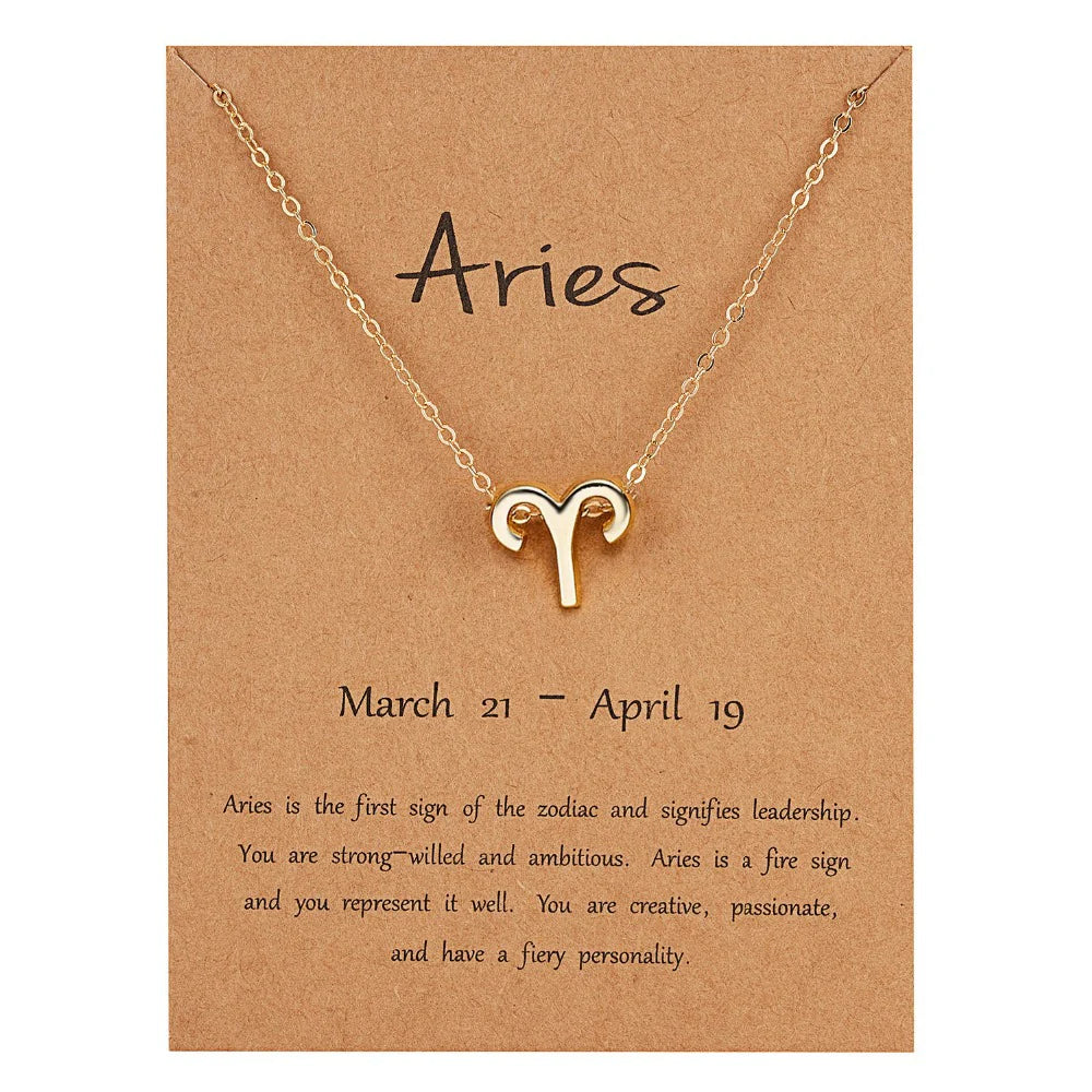 Fashion Constellation Alloy Plating Women's Necklace
