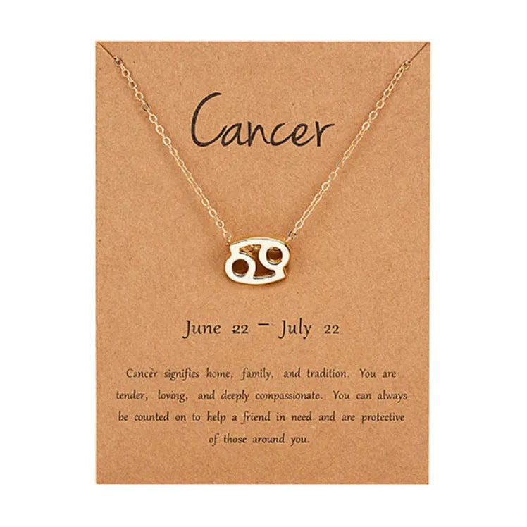 Fashion Constellation Alloy Plating Women's Necklace