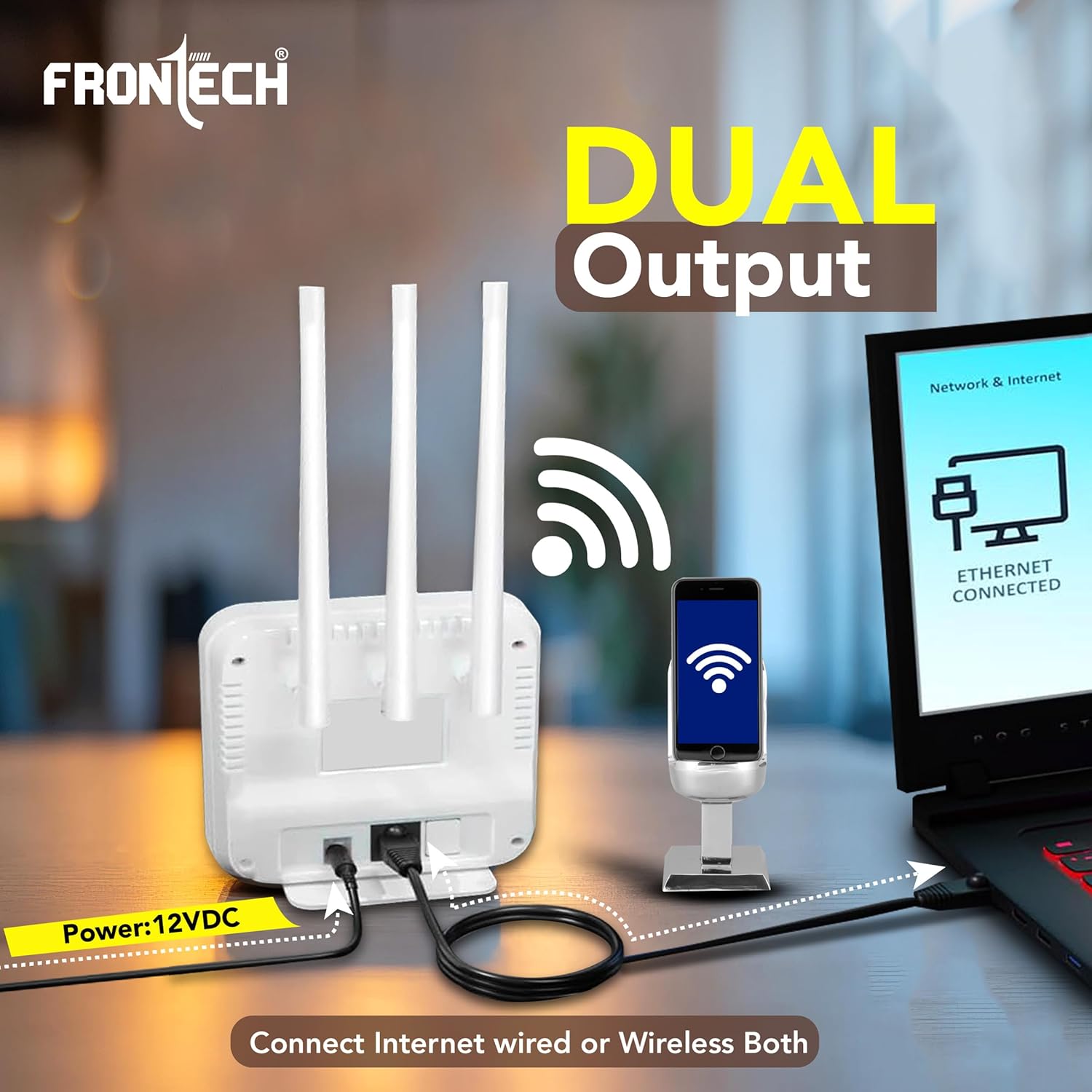 FRONTECH NC0035 WIFI ROUTER