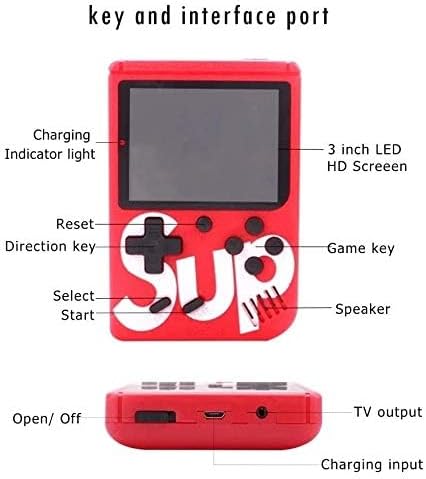 SUP Game Box Plus 400 in 1 Retro Games UPGRADED VERSION mini Portable Console