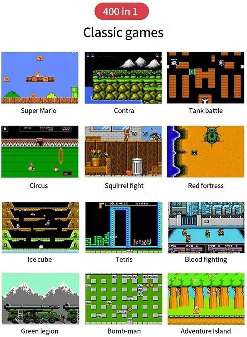 SUP Game Box Plus 400 in 1 Retro Games UPGRADED VERSION mini Portable Console
