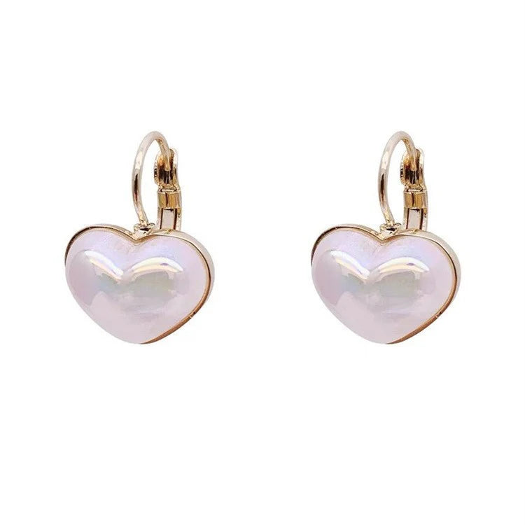 Mermaid love pearl earrings