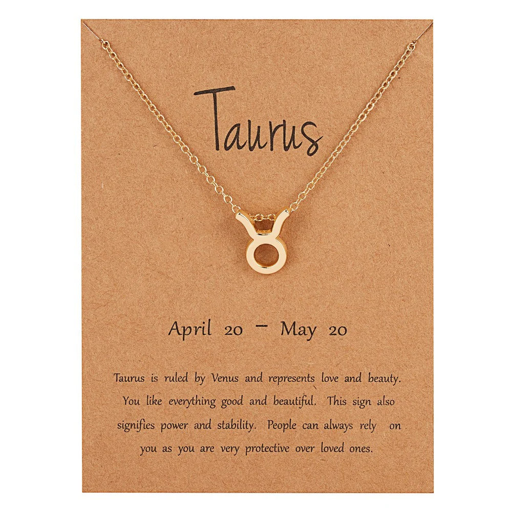 Fashion Constellation Alloy Plating Women's Necklace