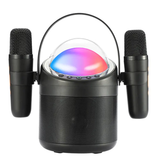 WS960 Outdoor Family Party Singing Set Karaoke RGB Light Wireless Supper Bass BT Portable Loud Wireless Speaker Karaoke Machine.