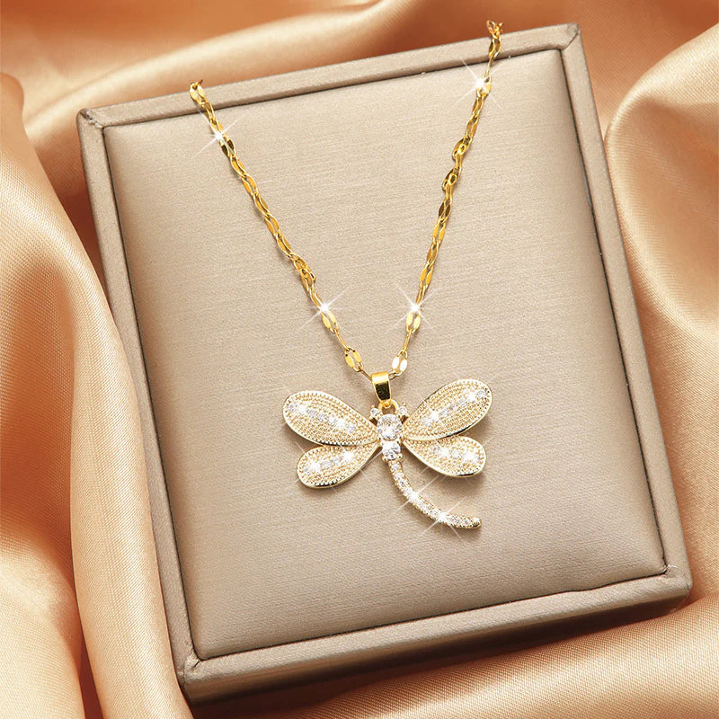 Dragonfly Glam Necklace