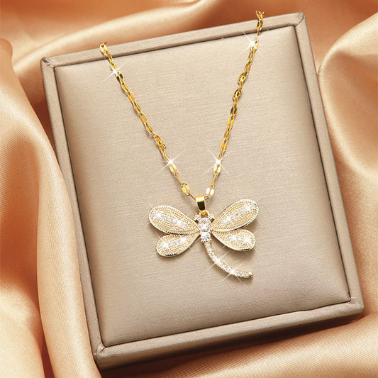 Dragonfly Glam Necklace