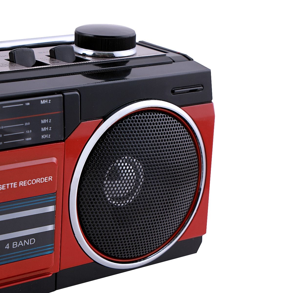 Geepas Radio Casset Recorder - Speakers with USB, SD Slots, MP3 & BT